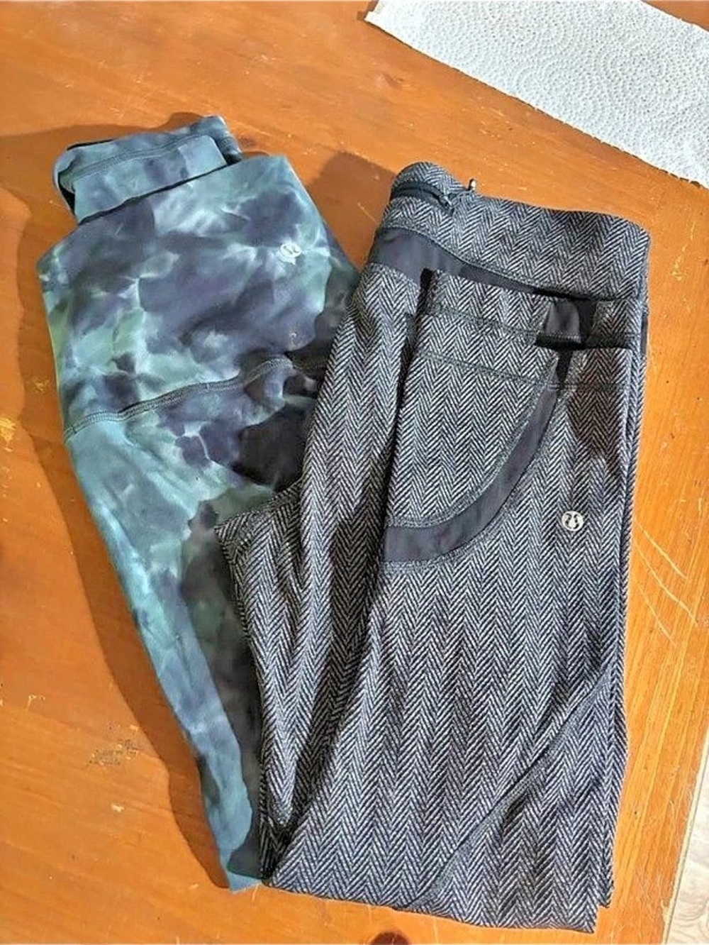 Lululemon Wunder Under High-Rise Tight Herringbone Trousers